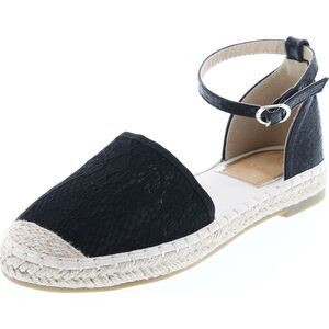 ANNA Becca-30 Black Lace Womens sandals 7 NEW